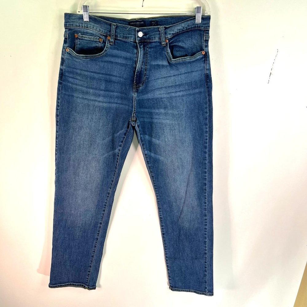 Lucky Brand Straight Leg Regular Jeans Mens Size 32 Black 32X32